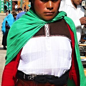 108. San Juan Chamula, Indiánka