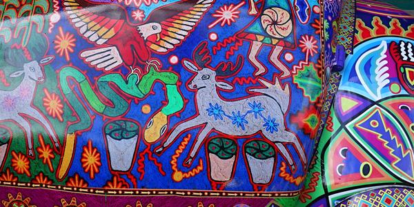 148. Playa Carmen, Mexiko naivistické