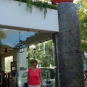 150. Playa Carmen, před hotelem