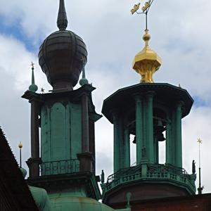 051. Stockholm, věže Stadhuset