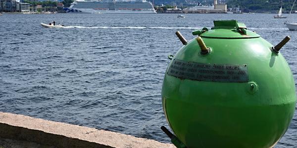 096. Oslo, pohled z Bygdoe