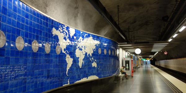 34. Stockholm, metro 13