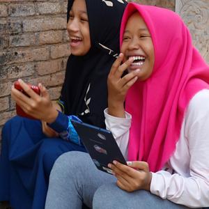 009-Kota Gede, muslimské dívky