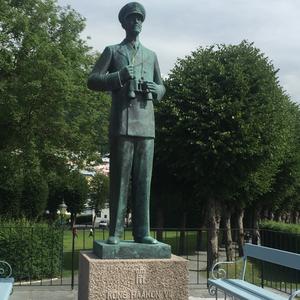 012 Bergen, socha Haakona VII