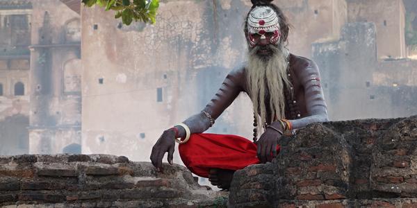 002. Orchha, sádhu