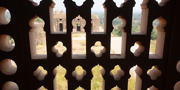 007. Orchha, pohled z paláce
