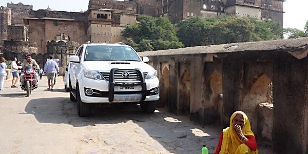 100. Orchha, indické kontrasty