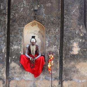 104. Orchha, sádhu, svatý muž
