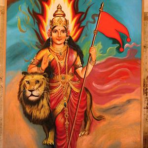 185. Varánásí, oblíbená bohyně Durga