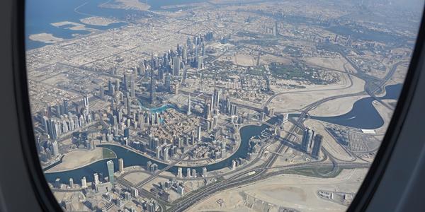 211. Dubaj z letadla