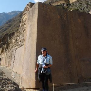 070. Ollantaytambo, chrám Slunce