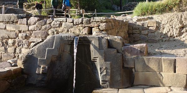 075. Ollantaytambo, lázeň incké princezny