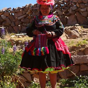 196. Titicaca, ostrov Taquile