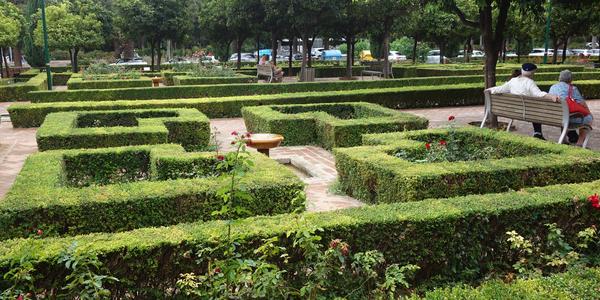 015. Malaga, park pod Alcazabou