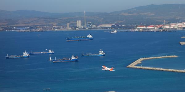 080. Gibraltar, odlet