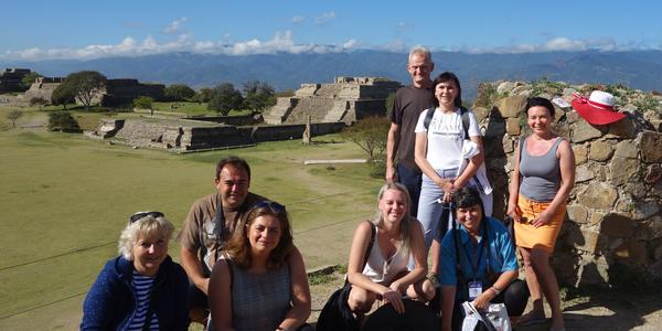 111. Monte Albán, naše parta