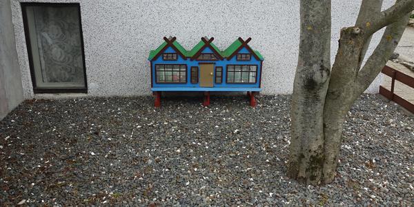 026-Reykjavík, předzahrádka rodinného domku