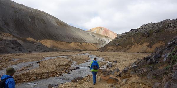 122-Landmannalaugar, cesta k Hořící hoře