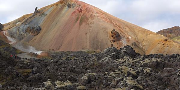 128-Landmannalaugar, cesta k Hořící hoře