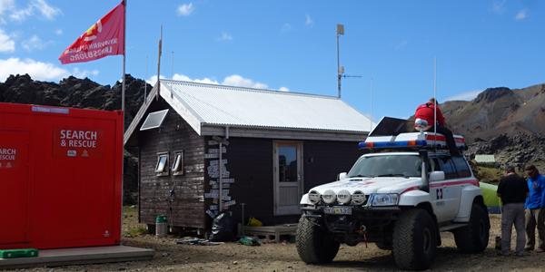 130-Landmannalaugar, stanice první pomoci