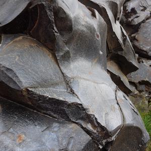 133-Landmannalaugar, cesta k Hořící hoře, obsidián