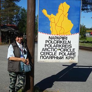 010-Rovaniemi, na polárním kruhu