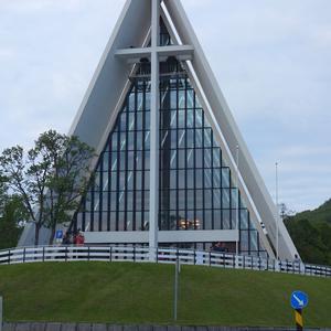 057-Půlnoční Tromso, Katedrála Ledového moře