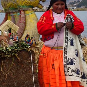 008. Titicaca, na ostrově Qota Marca