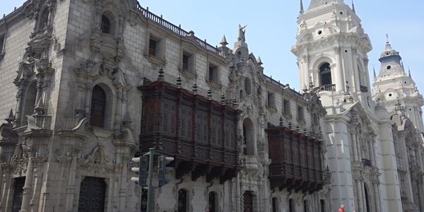 014. Lima, katedrála a arcibiskupský palác