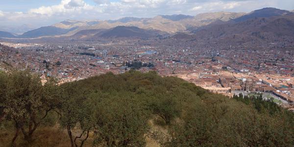 046. Cuzco z pevnosti Sacsayhuaman
