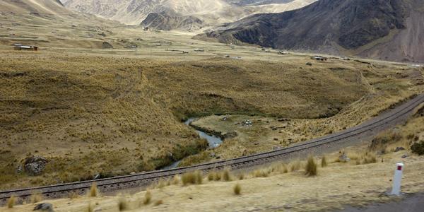 161. Cesta Cuzco-Puno, Urubamba jako potůček