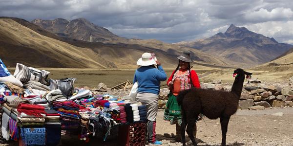 164 Cesta Cuzco-Puno, sedlo La Raya