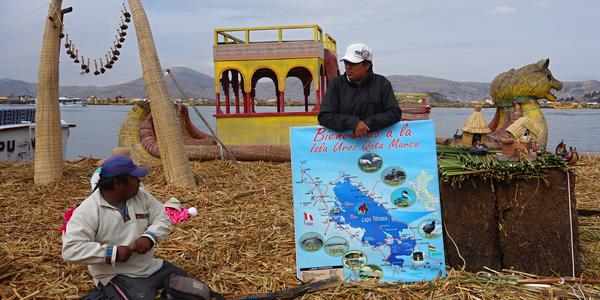 180. Titicaca, na ostrově Qota Marca