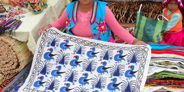 183. Titicaca, na ostrově Qota Marca