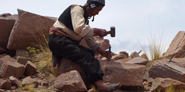 203. Titicaca, Taquile, a takhle se ta cesta staví