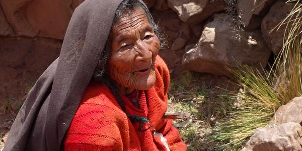 205. Titicaca, Taquile, ale byla čilá