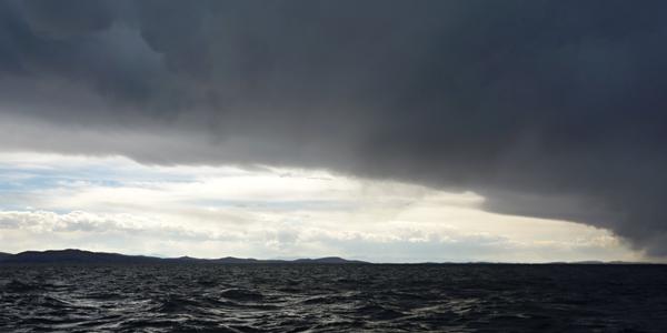 211. Titicaca, Taquile, právě včas