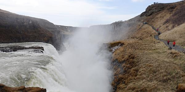 16-Vodopád Gulfoss