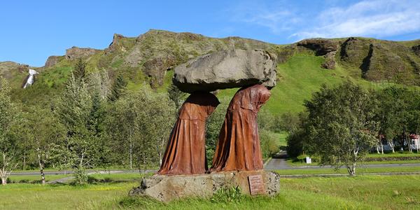 023- Vík, nedaleko od hotelu