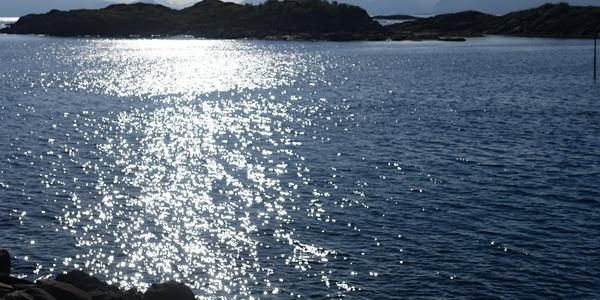 57. Honningsvaer, stříbrné moře
