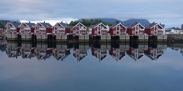 64. Svolvaer, tradiční ubytování