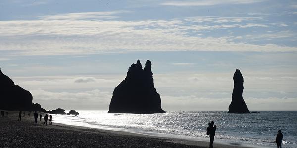 108-Reynisfjara, zkamenělí trollové