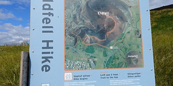128-Heimaey, sopka Eldfell
