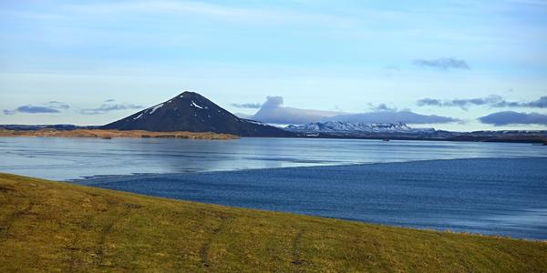 051-Skútusstadir, jezero Mývatn