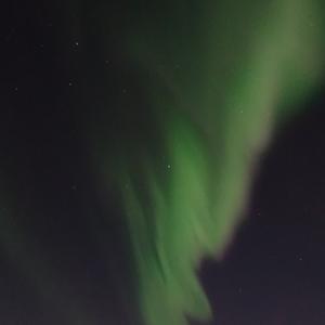 161-Akureyri, polární záře na rozloučenou