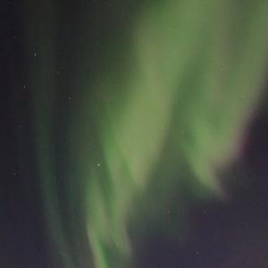 163-Akureyri, polární záře na rozloučenou