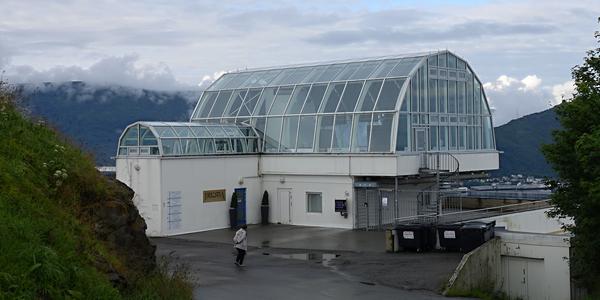 018 Alesund, chata na vyhlídce