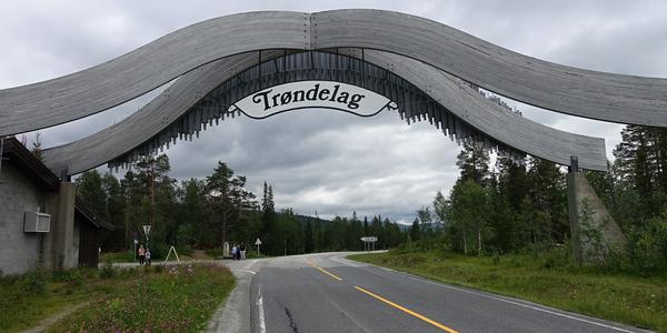179 Hranice krajů Trondelag a Nord Norge