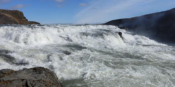 092 Gullfoss, detail vodopádu