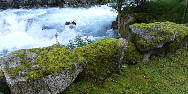 54 Pod ledovcem Briksdalsbreen